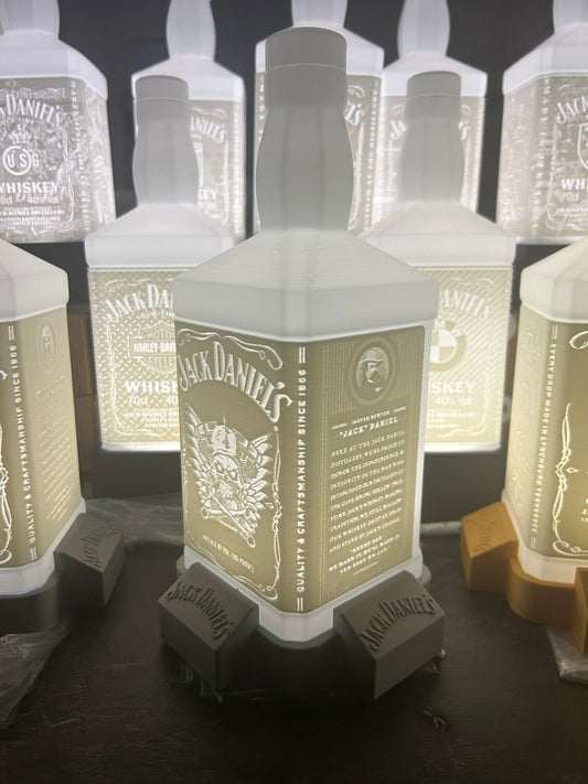 Lithophane Lampe Jack Daniels V15