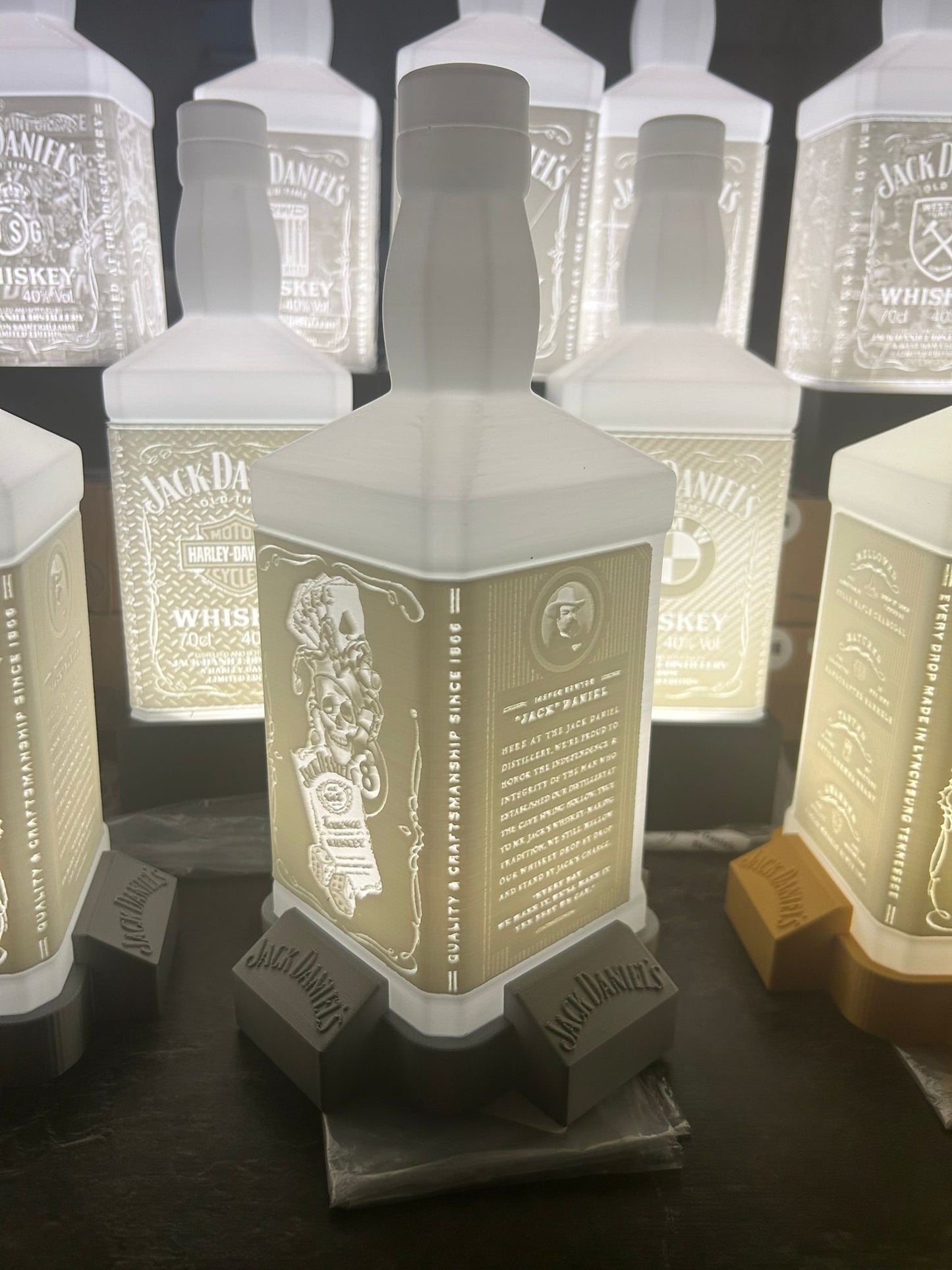 Lithophane Lampe Jack Daniels V16