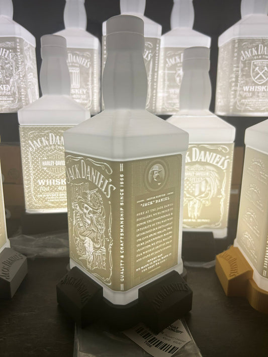 Lithophane Lampe Jack Daniels V11