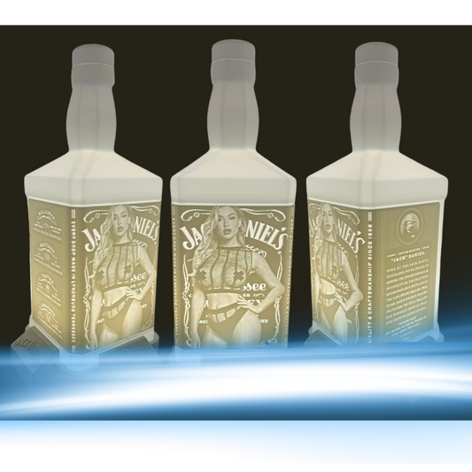 Lithophane Lampe Jack Daniels V9