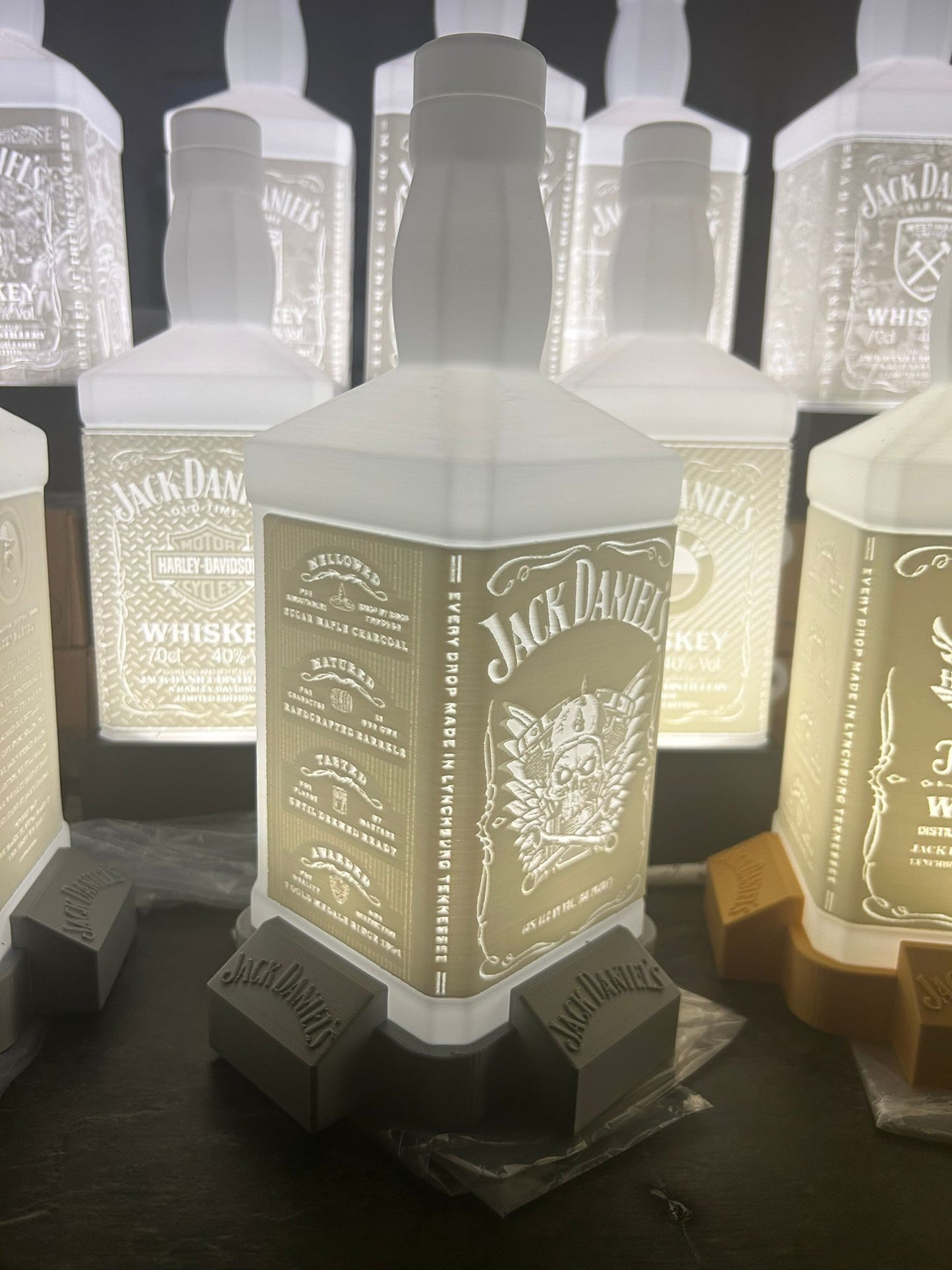 Lithophane Lampe Jack Daniels V15