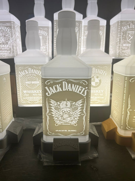 Lithophane Lampe Jack Daniels V15