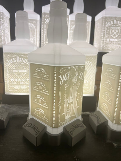 Lithophane Lampe Jack Daniels V7