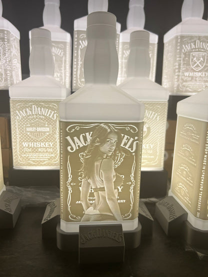 Lithophane Lampe Jack Daniels V7