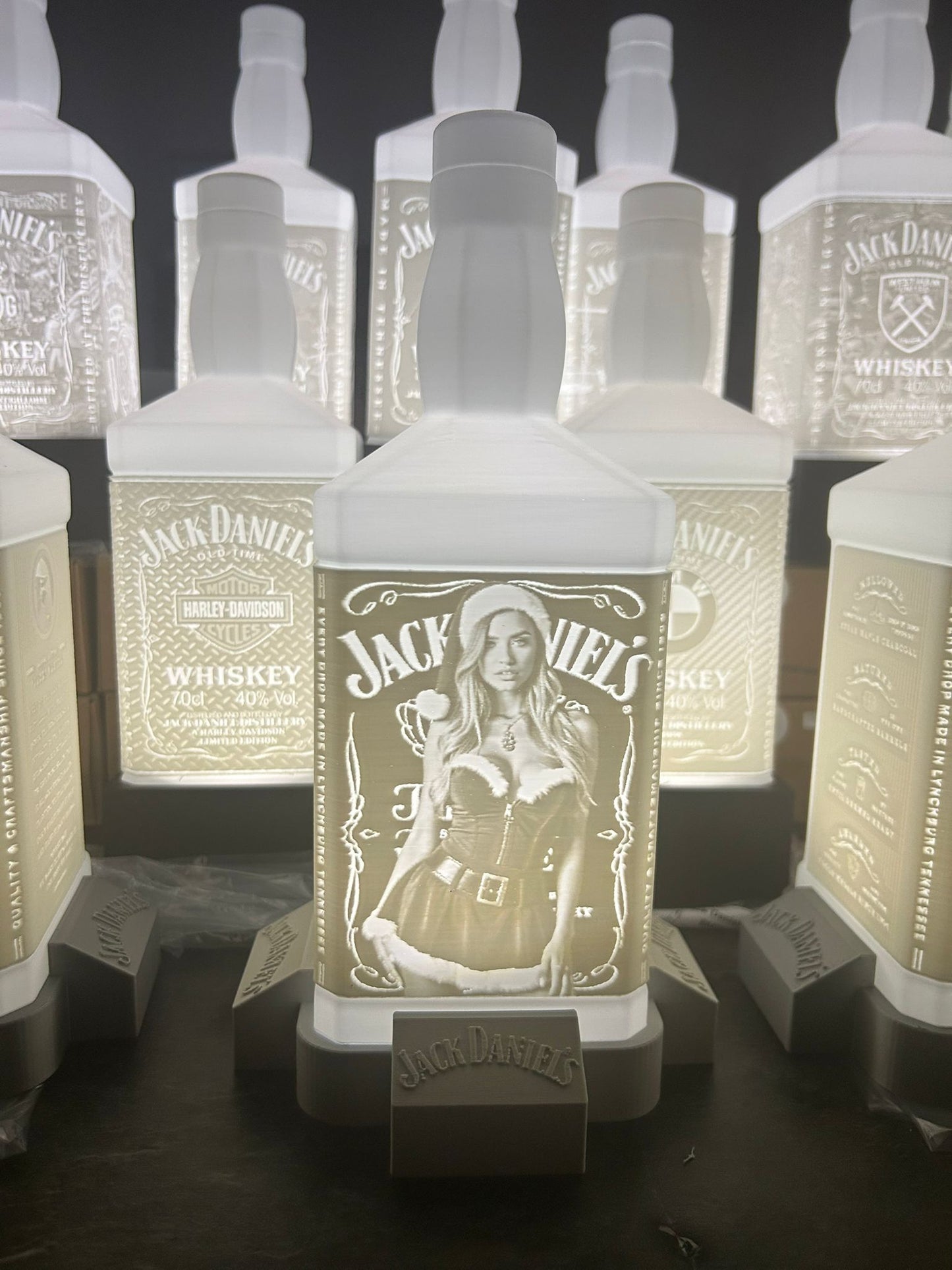 Lithophane Lampe Jack Daniels V21
