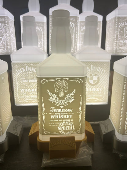 Lithophane Lampe Jack Daniels V5