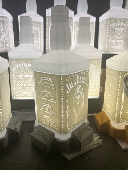 Lithophane Lampe Jack Daniels V19