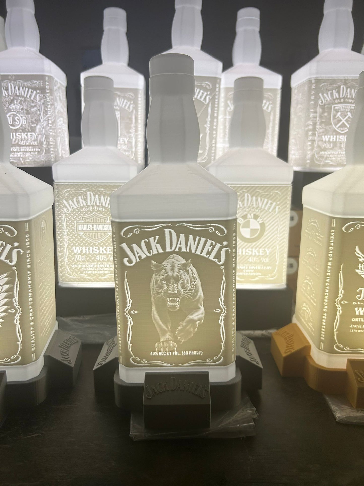 Lithophane Lampe Jack Daniels V19