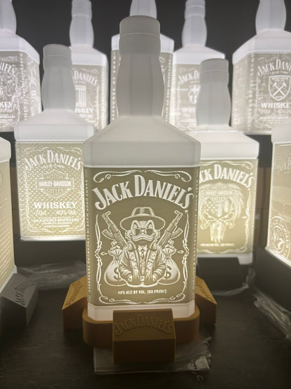 Lithophane Lampe Jack Daniels V12
