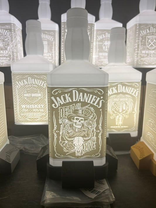 Lithophane Lampe Jack Daniels V11
