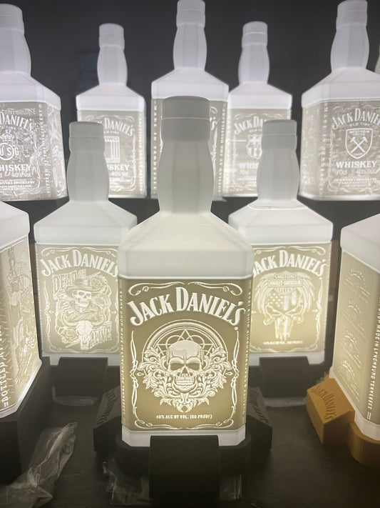 Lithophane Lampe Jack Daniels V2
