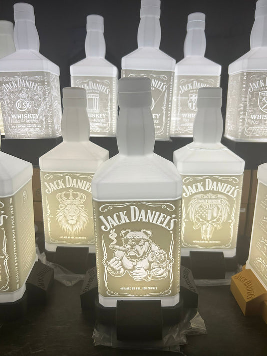 Lithophane Lampe Jack Daniels V10