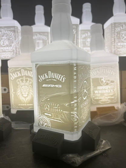 Lithophane Lampe Jack Daniels V1